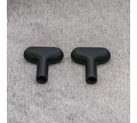 ULEIVA 2 llaves de tubo de repuesto compatibles con Schell Polar 2 para grifo exterior (negro)