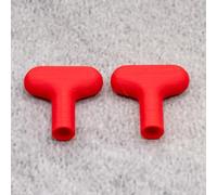 ULEIVA 2 llaves de tubo de repuesto compatibles con Schell Polar 2 para grifo exterior (rojo)