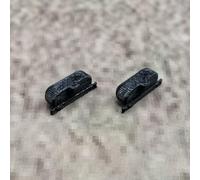 ULEIVA Botón Power de repuesto 2 X Negro Compatible con Garmin Edge 800/810 Power Button GPS Ciclismo Ordenador de Carretera Repuesto Reparación (Negro)