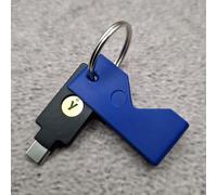 ULEIVA Carcasa compatible con Yubico Yubikey 5 NFC (USB-A)/5C NFC (USB-C) Funda protectora para llave de seguridad Color a elegir (Azul, 5C NFC (USB C))