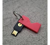 ULEIVA Carcasa compatible con Yubico Yubikey 5 NFC (USB-A)/5C NFC (USB-C) Funda protectora para llave de seguridad, color a elegir (rosa, 5 NFC (USB A)