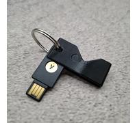 ULEIVA Carcasa compatible con Yubico Yubikey 5 NFC (USB-A)/5C NFC (USB-C) Funda protectora para llave de seguridad, color a elegir (negro, 5 NFC (USB A)