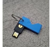 ULEIVA Carcasa compatible con Yubico Yubikey 5 NFC (USB-A)/5C NFC (USB-C) Funda protectora para llave de seguridad, color a elegir (azul claro, 5 NFC (USB A)