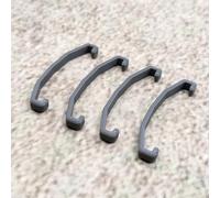 ULEIVA Juego de 4 clips para auriculares, color gris, compatible con Astro A50 Gen. 4 + Mod. Kit de abrazadera de sujeción para auriculares de videojuegos (gris)