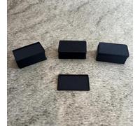 ULEIVA Separadores pequeños, 30 unidades, color negro, 51 x 30 mm, pieza de repuesto compatible con Stanley 1-93-980 1-93-981 (30 unidades, negro)