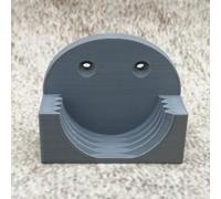 ULEIVA Soporte de pared gris compatible con volante Thrustmaster repuesto Wallmount Quick Release Accesorios (Gris)