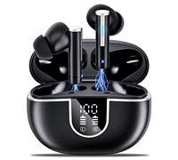 Ulfsaar Auriculares Inalámbricos, 2023 Auriculares Bluetooth 5.3 con HD Micro HiFi Estéreo Reducción de Ruido, Cascos Inalambricos Deportivos con 42H LED Pantalla, Control Táctil, IP7 Impermeables