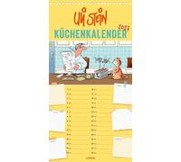 Uli Stein Küchenkalender 2027: Monatskalender für die Wand: Großer Wandkalender im Hochformat mit Spiralbindung