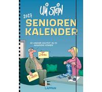 Uli Stein Senioren-Kalender 2027 mit Spiralbindung und Gummiband: Kompakter Terminplaner, liniert in DIN A5