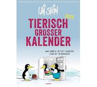 Uli Stein Tierisch großer Kalender 2027: Monatskalender für die Wand im Großformat: Extra großer Kalender im Hochformat mit Spiralbindung