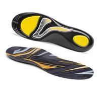 Ulicox Plantillas Ortopédicas para Hombres Mujeres Suaves Soporte Arco Plantar Plantillas para Pies Planos Dolor de Pie Fascitis Plantar Espolon Calcaneo Alivio Del Dolor de Pies 45/46
