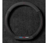 ULIHNZGI Coche Volante Fundas, para BMW Serie 3 E46 1999-2004 Funda Protectora para Volante de Coche Antideslizante Funda Volante Transpirable Duradera,C-D