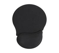 ULIJTH Alfombrilla ergonómica de silicona dividida para uso extendido en computadora, ayuda a posicionar la muñeca, escritorio de oficina, alfombrilla ergonómica para mouse