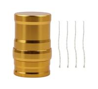 ULIJTH Compacts Alcohols - Estufa de 4 mechas de aleación de aluminio de durabilidad para mochileros, estufa de campamento, actividades al aire libre, resistente a la intemperie, lámpara de alcohol al