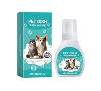 ULIJTH Espuma de lavado para cuenco de mascotas de 150 ml, uso diario que garantiza que la mascota tenga un poder de limpieza suave