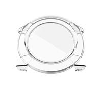 ULIJTH Funda de reloj inteligente inastillable de policarbonato para protector de pantalla, marco seguro, rápido de poner y quitar, funda a prueba de arañazos