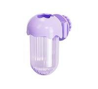 ULIJTH Jaula de guacamayos a prueba de derrames con recipiente de agua en forma de flor que conserva los nutrientes, durabilidad de 48 horas, dispensador frutario suspendido denso