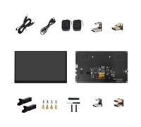 ULIJTH Pantalla táctil capacitiva LCD de 10.1 pulgadas, 1024 x 600, HDTV, pantalla táctil para monitor de escritorio 3B+ 4B