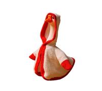 ULIJTH Ropa festiva de gansos con materiales de algodón, decoración creativa de vacaciones para interiores y exteriores, incidente de Navidad, disfraz de gansos de Navidad para decoraciones de porche