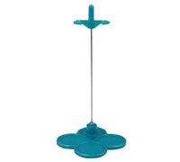 ULIJTH Soporte para muñecas de simulación para jugar en miniatura para muñecas, accesorio para niñas, rodilleras de educación interactiva