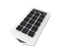 ULIJTH Teclado macro LCD compacto de 15 teclas para mejorar la productividad en transmisión y creación de contenido
