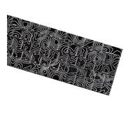 ULIJTH Teclas translúcidas de 64/74 teclas Contour3.0 con impresión lateral retroiluminada para teclados 60, 61, 63, 64, 65, 67, translúcidos retroiluminados