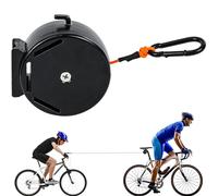 Ulikey Cuerda de remolque para bicicleta para niños, 2 m, cuerda de tracción para padres y niños, correa de remolque, sistema de remolque, bicicleta para niños MTB, capacidad de carga de hasta 120 kg