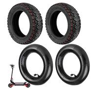 ulip 2 neumáticos todoterreno de 255 x 80 + 2 tubos de 10 x 3 para Nanrobot Joyor Varla Eagle Apollo Ghost Zero 10x kaabo Wolf Warrior Mantis Scooter, 80/65-6 neumáticos