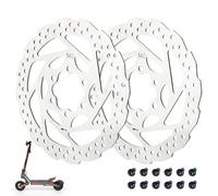 ulip Discos de freno para scooter de 140 mm con 12 tornillos, adecuados para KuKirin G3, G2 Master, KUGOO G4 Scooter, 2 unidades