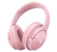 Uliptz Auriculares Inalámbricos Bluetooth, 65 Horas de Reproducción, 6 Modos de Sonido EQ, Auriculares Inalámbricos Diadema Estéreo HiFi, Audifonos Bluetooth 5.3 para PC/Teléfono (Rosa)
