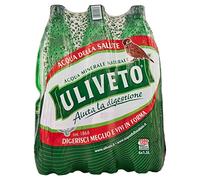 Uliveto Acqua Minerale Naturale - 6 Bottiglie da 1.5 Litri