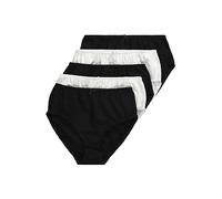 Ulla Popken 5er Pack Slips Culotte, Multicolor (Multicolor 90), 44-46 para Mujer