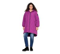 Ulla Popken Abrigo Acolchado Ligero, hidrófugo, Cremallera bidireccional Bayas 42+ 821183827-42+