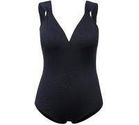 Ulla Popken Badeanzug Jaquard-Leo Traje de baño de una Sola Pieza, Marine, 0 Mujeres