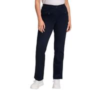 Ulla Popken Basic-Stretchhose Mony Pantalones, Marine, 33W / 34L para Mujer
