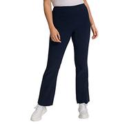 Ulla Popken Bengalinhose Pantalones, Marine, 50W / 32L para Mujer