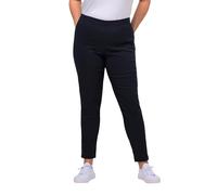 Ulla Popken Bengalinhose Slim, Sienna, Pantalones Mujer, Azul (Blau 77), 50W / 32L