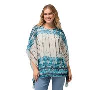 Ulla Popken Blusa de 2 Capas, Blanco Nieve, 56-58 Mujeres
