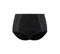 Ulla Popken Braga de Mujer Tallas Grandes Tallas Grandes Tallas Grandes Maxi de Encaje Lateral, Microfibra 825788, Negro, 58-60