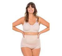 Ulla Popken Braga modeladora, Cintura Alta, Encaje en la Parte Trasera Beige Claro 46+ 781632670-46+