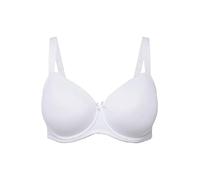 Ulla Popken Bügel-BH Softschalen Uni, Sujetador con Copa Completa para Mujer, Blanco (Weiss 20), 125B