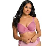 Ulla Popken Bügel-BH Zoe, Spacer-Cups, seitliche Spitze, Sujetador Mujer, zartrosa, 90