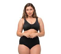 Ulla Popken Bustier, Copa C/D Sujetador para Camiseta, Negro, 100D para Mujer