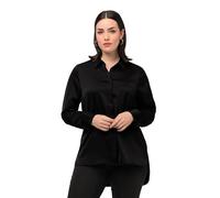 Ulla Popken Camisa Blusas, Negro, 52-54 para Mujer
