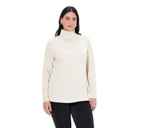 Ulla Popken Shirtrolli Basic, Camiseta Cuello Alto para Mujer, Blanco (Natur), 54-56