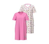 Ulla Popken Camiseta de noche azul claro / rosa claro / blanco XL-XXL EUR
