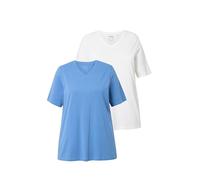 Ulla Popken Camisetas de Mujer, Blanco Roto, 50-52