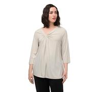 Ulla Popken Camisetas, Gris Beige, 48-50 para Mujer