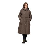 Ulla Popken Capa Acolchada Ligera Abrigos, Verde Musgo, 48-50 para Mujer