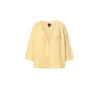 Ulla Popken Cárdigan amarillo claro XXXL-4XL amarillo claro